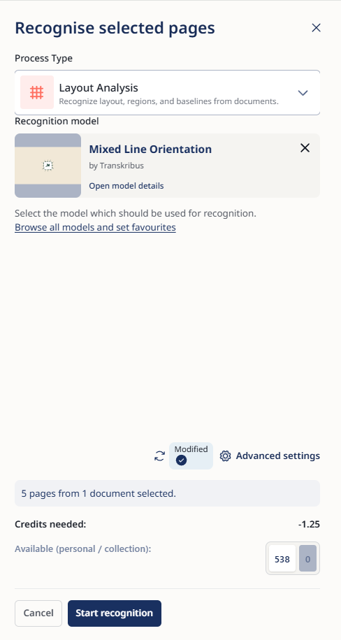 2. Advanced Layout Configuration Settings