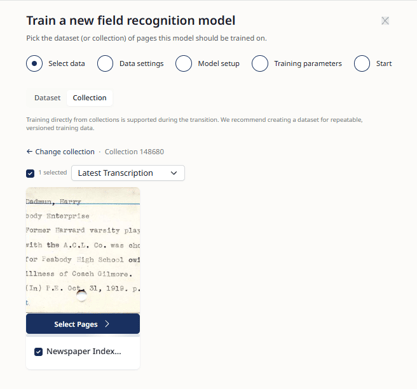 field model training