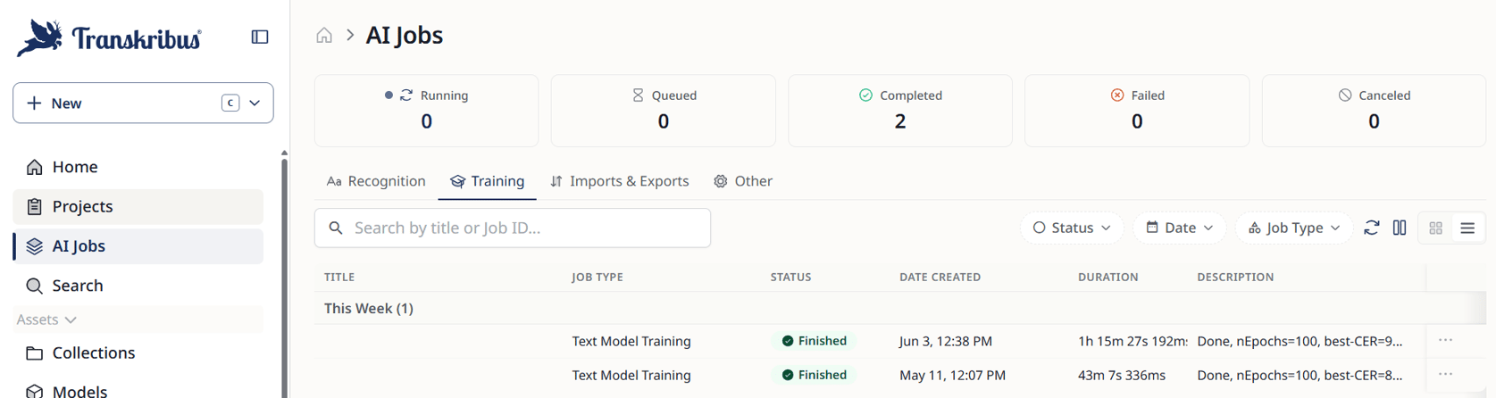 4. Model Setup and Training