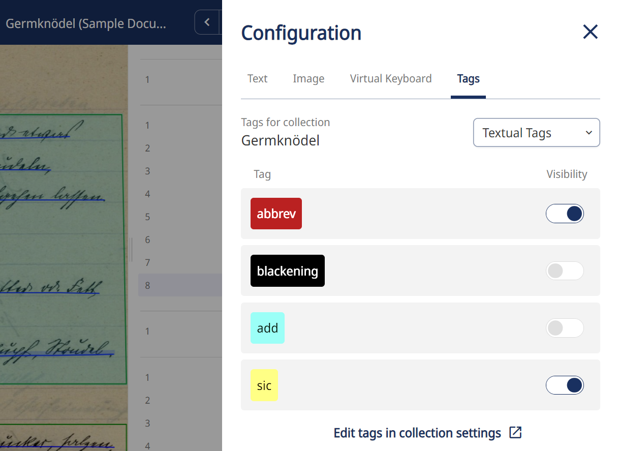 Structual Tags 3. Textual Tags